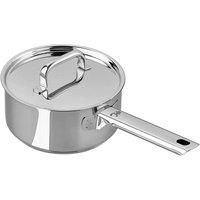 Tala Performance Stainless Steel 16cm Saucepan with Stainless Steel lid, Made in Portugal, with Guarantee, Suitable for All hob Types Including Induction, 10A14363