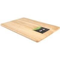 Tala Large Rectangular Chopping Board, Premium Food Grade Hevea Wood, Ideal for Food Preparation, Cutting, Chopping and Serving All Foods, Measures 41x28x1.5cm