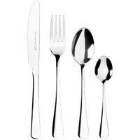 Tala Performance Stainless Steel Cutlery Set - 16 Piece Flatware & Tableware Set - Mirror Polished Silverware Designed for any Dining Occasion - Knives, Forks, Dessert Spoons & Teaspoons
