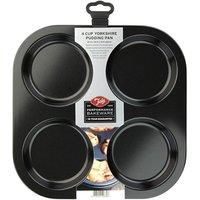 Tala Performance, Yorkshire Pudding Tin, Professional Gauge Carbon Steel with Eclipse Non-Stick Coating, Perfect for Roasting and Cooking