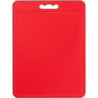 Chef Aid 10E21057 Red Poly Chopping Board, 30cm x 40cm