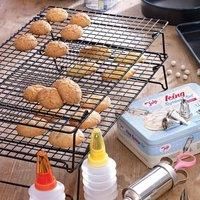 Tala 3-Tier Non-Stick Baking Bread Cake Cookies Biscuits Thick Wire Cooling Rack