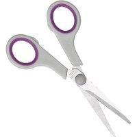 Chef Aid Scissors, Set of 3 Stainless Steel Bladed Scissors, Soft Grip, Versatile Set to be used in and around the Household, Office, School, College, University, Workplace, Grey Handle