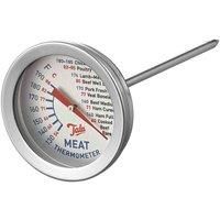 Tala Meat Thermometer with 2 inch Wide Easy to Read dial, Celsius and Fahrenheit Markings, Metalic Silver