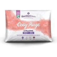 4 Pack Cosy Hugs Medium Support Pillows