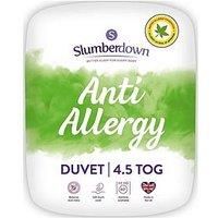 Slumberdown Anti Allergy Duvet, Single, 4.5 Tog Summer Cool