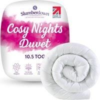 Slumberdown Cosy Nights Double Duvet 10.5 Tog All Seasons Duvet Double Bed