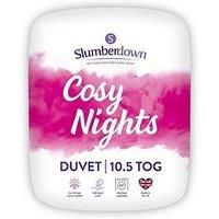 Slumberdown Big Hugs Smart Stitch Threadless Seam 10.5 Tog Duvet, Microfibre, King