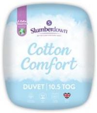 Slumberdown Cotton Comfort 10.5 Tog Duvet  Single