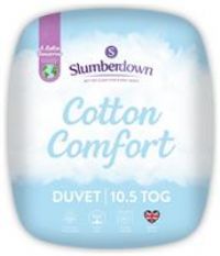 Slumberdown Cotton Comfort 10.5 Tog Duvet - Double