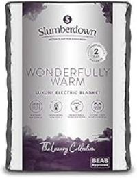 Slumberdown Wonderfully Warm Super King Size Multi-Zone Electric Blankets with Timer & 9 Heat Settings