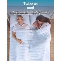 Slumberdown Luxury Cooling Blanket Super King - Duvet Keeps you 2X Cooler, Lightweight Breathable & Ultracool Bed Blanket for Hot Sleepers & Summer Night Sweats - Hypoallergenic, Washable (260 x 220)