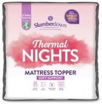 Slumberdown Thermal Nights Fleece Mattress Topper - Single