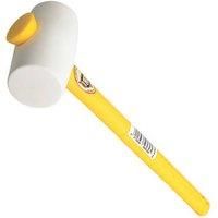 Thor THO61953WFG White Rubber Mallet 1lb 3oz (0.53kg) (561KF)