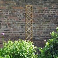 Forest Hidcote Framed Wooden Lattice Trellis  0.3x1.8m