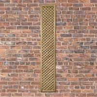 Forest 5'11" x 1' Wisley Diamond Lattice Trellis Panel (1.8m x 0.3m)