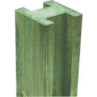 Forest Reeded Fence Posts 95 x 95mm x 2.4m 6 Pack (39621)