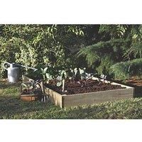 Forest Raised Bed Natural 1840 x 930 x 140mm (27297)
