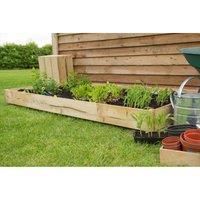 Standard Wooden Rectangular Planter 184cm