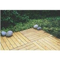Forest Patio Deck Tile Kit 39mm x 0.6 x 0.6m 4 Pack (5806F)