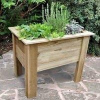 Deep root Wooden Rectangular Planter 100cm