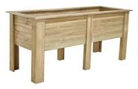 Deep root Wooden Rectangular Planter 180cm