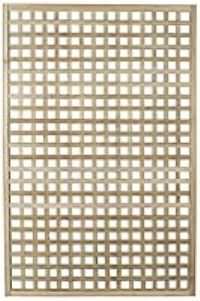 Forest Garden Premium Framed Trellis - 180 x 120cm - Pack of 4 Trellis & Lattice, Natural Timber