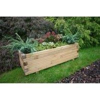 Forest Garden Forest Agen Planter Wood - wilko