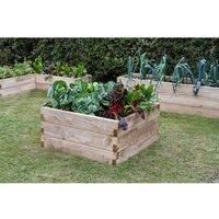 Forest Caledonian Planter Square 270l Garden Bed 40x90x90