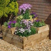 Caledonian 3 Tiered Raised Garden Bed Planter Frame