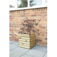 Forest Garden Linear Square Planter  400mm x 400mm