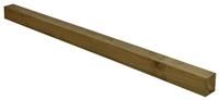 Uc4 Timber Green Square Fence Post (H)1.8M (W)100mm, Pack Of 4