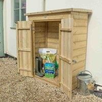 Forest Garden Shiplap Wooden 990 x 470mm Pent Garden storage