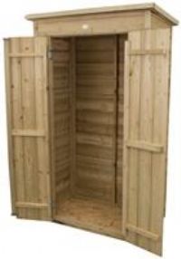 Forest Garden 3 x 2 ft Tall Pent Garden Tool Storage