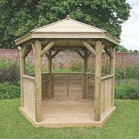 Forest (Installation Included) Timber Roof Gazebo  3m