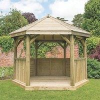 Forest (Installation Included) Timber Roof Gazebo  3.6m