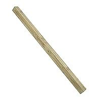 Forest Green Fence Post 6ft-180 x 7.5 x 7.5cm-Pack of 5, Stakes & Uni-rounds, Natural Timber