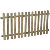Forest Garden 6ft x 3ft Pressure Treated Heavy Duty Pale Fence Panel