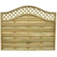 Forest Garden 5' x 6' Pressure Treated Prague Fence Panel