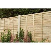 Forest Garden 6ft x 5ft (1.83m x 1.52m) Pressure Treated Superlap Fence Panel