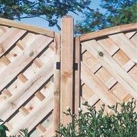 Forest Garden Ultima Fence Post 5ft (150 x 7 x 7cm )  wilko