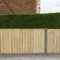 Forest Garden 6ft x 4ft (1.83m x 1.23m) Pressure Treated Closedboard Fence Panel