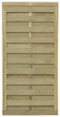 Forest Garden 6ft Europa Plain Gate (1.80m high), Natural Timber