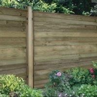 Horizontal Tongue & Groove Fence Panel  6ft  Pack of 5