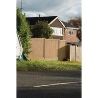 Forest Garden Pressure Treated Acoustic Fence Panel - 6 x 6ft Pack of 5