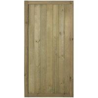 Forest Garden Solid Timber Vertical Tongue & Groove Gate 6ft (1.83m High)