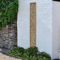 Garden Lattice Trellis 6 x 1ft Forest Garden Rosemore Diamond Pattern