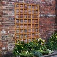 Forest Heavy Duty Trellis - 183 x 122cm - Pack of 6 Trellis & Lattice, Golden Brown