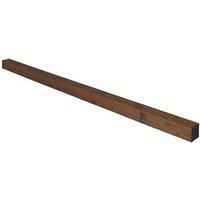 Brown Incised Fence Post  8ft  Pack of 5