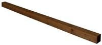 Uc4 Timber Square Fence Post (H)2.4M (W)100mm, Pack Of 5 Brown